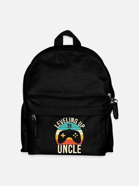 Leveling up to uncle - Kids' Backpack - black