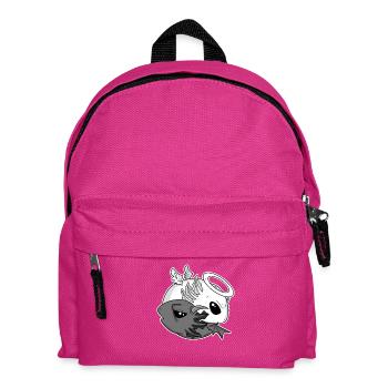 Ying Yan Tier Motiv Axolotl - Kinder Rucksack - Fuchsia - Vorne