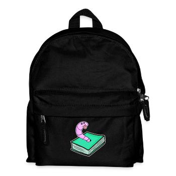 Rat de bibliothèque - Sac à dos Enfant - noir - Devant