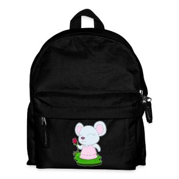 Mouse Rose - Sac à dos Enfant - noir - Devant