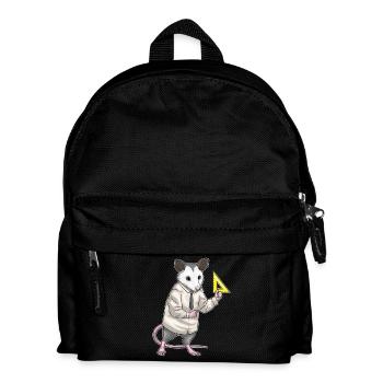 Possum, Math Teacher, School - Kids' Backpack - black - Front