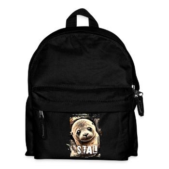 Seal Baby Seal - Kids' Backpack - black - Front