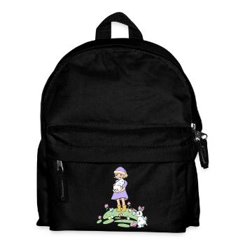 Easter Easter Bunny Kids Rabbit Easter Eggs Eggs - Kids' Backpack - black - Front
