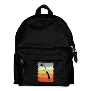 Electronic welding - Kids' Backpack - black - Front
