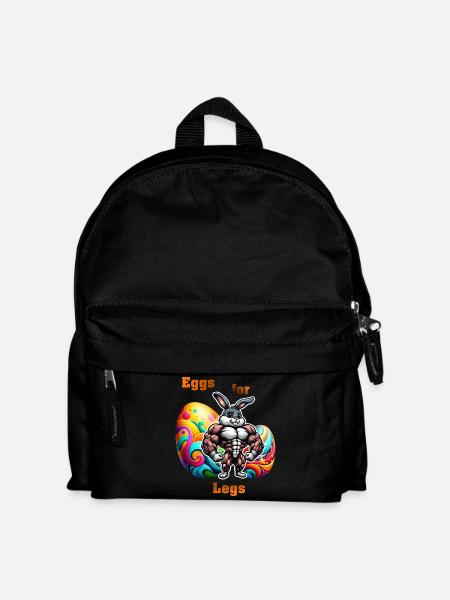 Eggs for Legs - Kids' Backpack - black