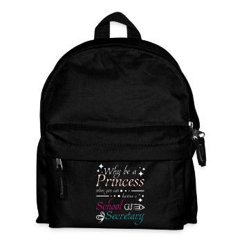 Secrétaire de l’école de princesse - Sac à dos Enfant - noir - Devant