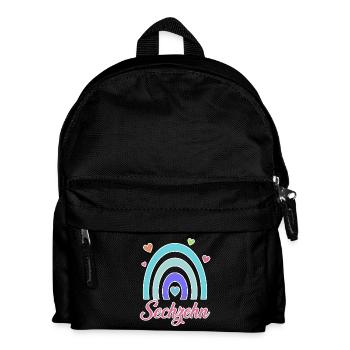 16. Geburtstag Regenbogen Vintage - Kinder Rucksack - Schwarz - Vorne