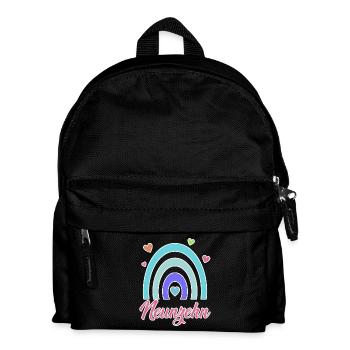 19. Geburtstag Regenbogen Vintage - Kinder Rucksack - Schwarz - Vorne