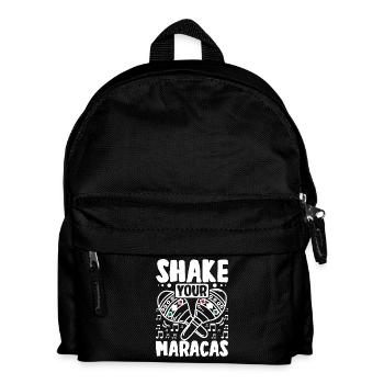 Mexican Shake your Maracas - Kids' Backpack - black - Front