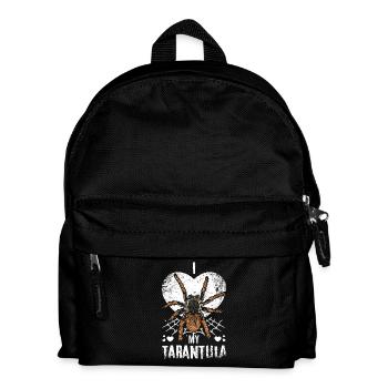 I Love My Tarantula - Kids' Backpack - black - Front