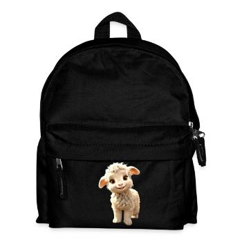 Sheep Lamb Mow Sheep Shepherd Cute Sheep Sheep - Kids' Backpack - black - Front