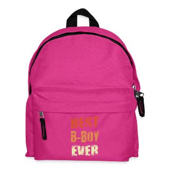 Best B-Boy Ever - Kids' Backpack - fuchsia - Front