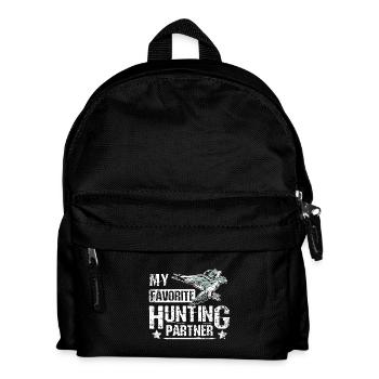 My favorite hunting partner Falconer - Kinder Rucksack - Schwarz - Vorne