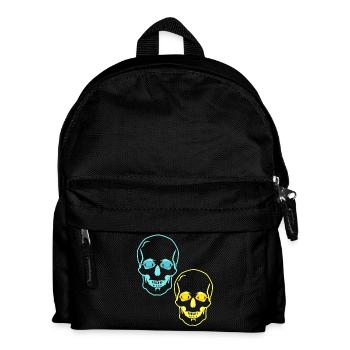 Skulls, Skulls, Horror, Fantasy, Halloween, Death - Kids' Backpack - black - Front
