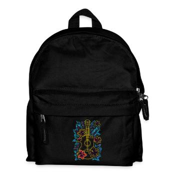 Musique d’Hawaï Look rétro - Sac à dos Enfant - noir - Devant
