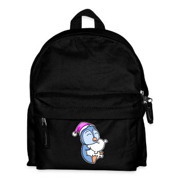 Penguin Tired Sleeping Sleeping Girl - Kids' Backpack - black - Front