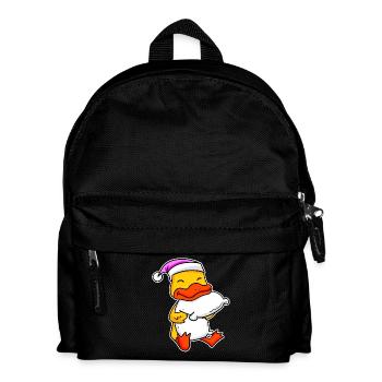 Duck Tired Sleeping Sleeping Girl - Kids' Backpack - black - Front