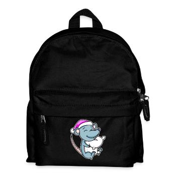 Mouse Tired Sleeping Sleep Girl - Kids' Backpack - black - Front
