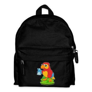Chimie du tube à essai Parrot Teacher - Sac à dos Enfant - noir - Devant