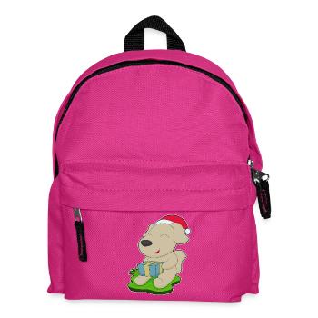 Forfait Noël pour chien - Sac à dos Enfant - fuchsia - Devant