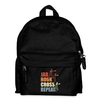 Techniques de boxe vintage - Sac à dos Enfant - noir - Devant