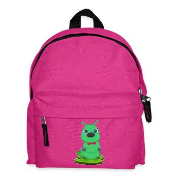 Boucle de chenille - Sac à dos Enfant - fuchsia - Devant