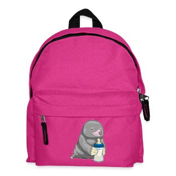 Mole Lait de biberon - Sac à dos Enfant - fuchsia - Devant