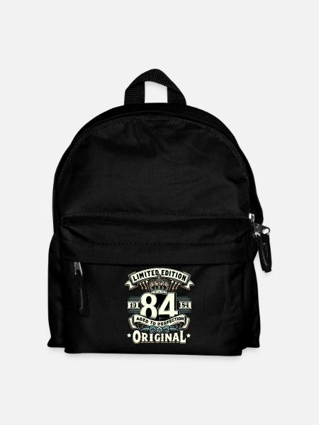40 Geburtstag 1984 Vintage Limited Edition - Kinder Rucksack - Schwarz