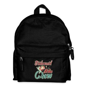 Hawaii Wedding Bride Bridesmaid Aloha Crew - Kinder Rucksack - Schwarz - Vorne