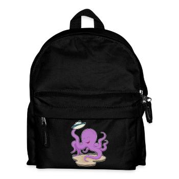 Bateau jouet Octopus - Sac à dos Enfant - noir - Devant