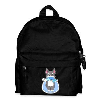 Poisson-chat - Sac à dos Enfant - noir - Devant