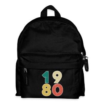 1980 - Année 1980 - Année 1980 - Sac à dos Enfant - noir - Devant
