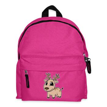 Cerf Mignon Enfants Tout-petit - Sac à dos Enfant - fuchsia - Devant