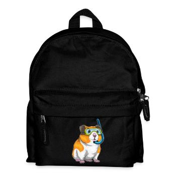 Plongée avec tuba pour hamster - Sac à dos Enfant - noir - Devant