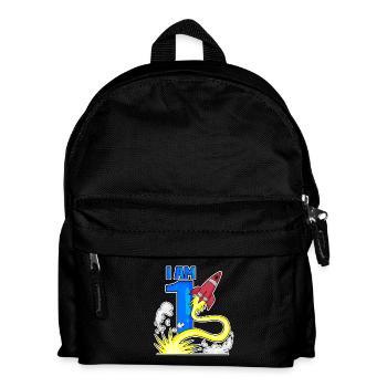 1 Year Birthday Boy Gift - Kids' Backpack - black - Front