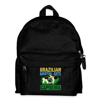 Arts Martiaux brésiliens Capoeira - Sac à dos Enfant - noir - Devant