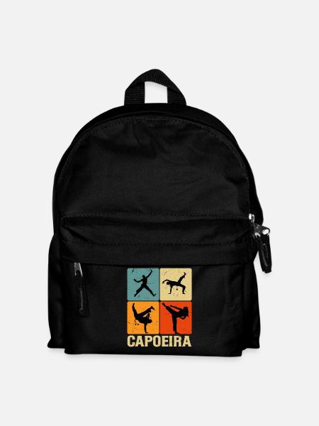 Capoeira - Kinder Rucksack - Schwarz