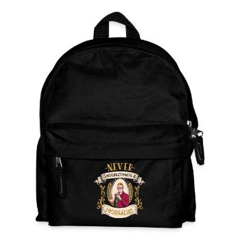 Journalist Journalismus Beruf lustiges Geschenk - Kinder Rucksack - Schwarz - Vorne