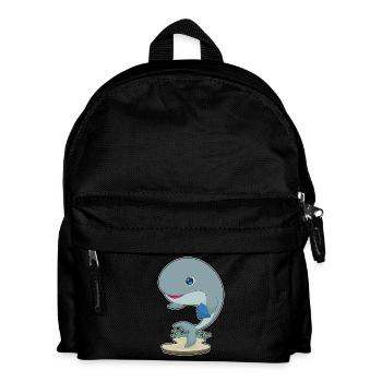 Jeu de cartes Whale Poker Poker - Sac à dos Enfant - noir - Devant