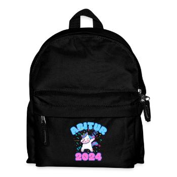 Abitur 2024 : Dabbing licorne pour la remise des diplômes ! - Sac à dos Enfant - noir - Devant
