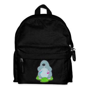 Laboratoire de tubes à essai de science taupe - Sac à dos Enfant - noir - Devant