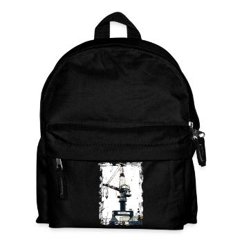 Rostock Port Liebherrr Crane - Kids' Backpack - black - Front