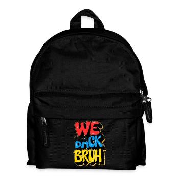 L’école est de retour, nous sommes de retour - Sac à dos Enfant - noir - Devant