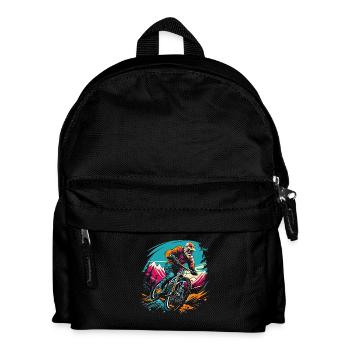 Mountainbiken - Kinder Rucksack - Schwarz - Vorne