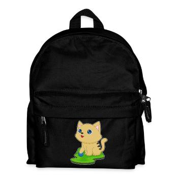 Chat mignon - Sac à dos Enfant - noir - Devant