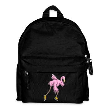 Flamingo Inline skating Inline skates - Kids' Backpack - black - Front