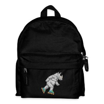 Nashorn Inline skating Inline skates - Kids' Backpack - black - Front