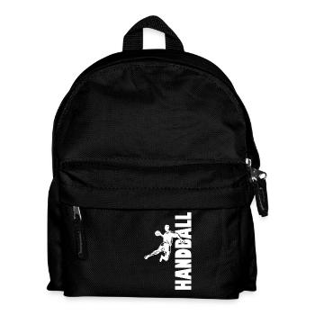 Handball Player Handball Ball Handball Game - Kids' Backpack - black - Front