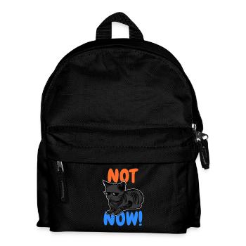 Funny Cat - Kids' Backpack - black - Front