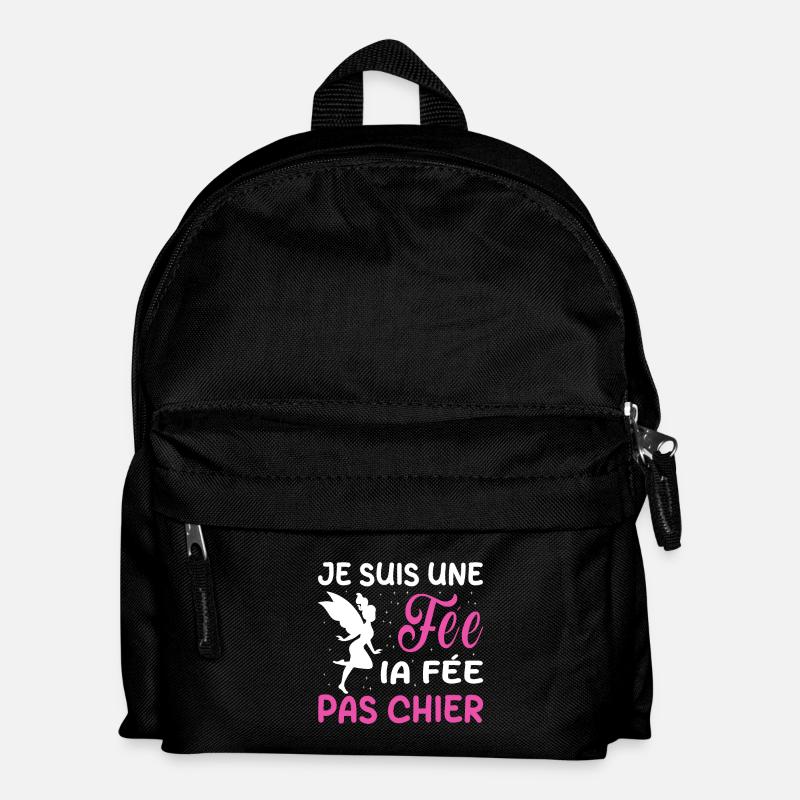 I'm a fairy the fairy not shit - Kids' Backpack - black